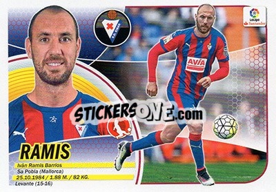 Sticker Ramis (5) - Liga Spagnola 2016-2017 - Colecciones ESTE