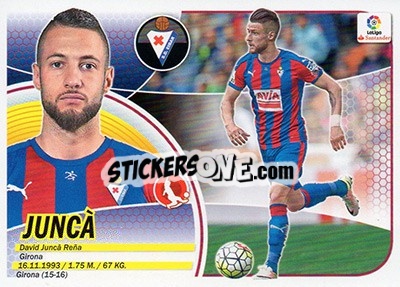 Sticker Juncà (7A) - Liga Spagnola 2016-2017 - Colecciones ESTE