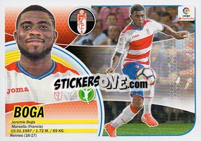 Sticker Boga (14) - Liga Spagnola 2016-2017 - Colecciones ESTE