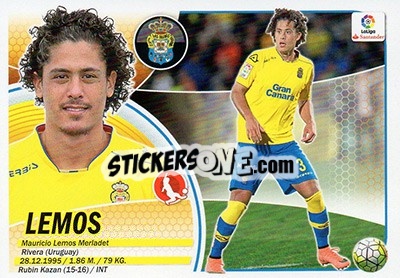 Sticker Lemos (4A) - Liga Spagnola 2016-2017 - Colecciones ESTE