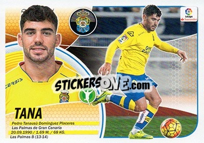Sticker Tana (14) - Liga Spagnola 2016-2017 n. 356 - Colecciones ESTE