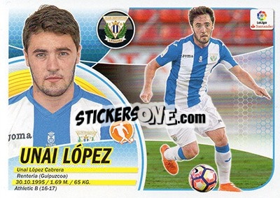 Sticker Unai López (14) - Liga Spagnola 2016-2017 n. 385 - Colecciones ESTE