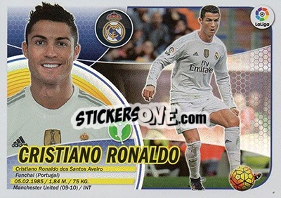 Sticker Cristiano Ronaldo (15)