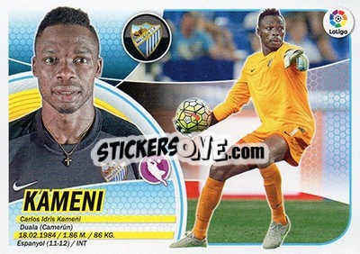 Sticker Kameni (1) - Liga Spagnola 2016-2017 n. 431 - Colecciones ESTE