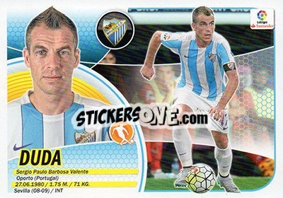 Sticker Duda (12B) - Liga Spagnola 2016-2017 - Colecciones ESTE