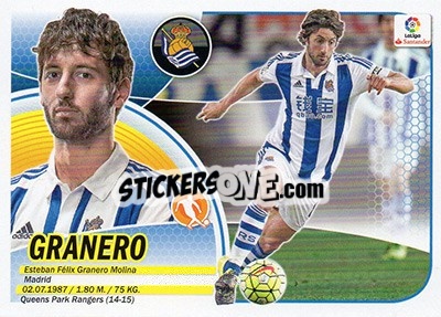 Cromo Granero (11B) - Liga Spagnola 2016-2017 - Colecciones ESTE