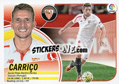 Sticker Carriço (7) - Liga Spagnola 2016-2017 n. 527 - Colecciones ESTE