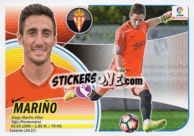 Cromo Mariño (2) - Liga Spagnola 2016-2017 - Colecciones ESTE