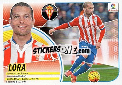 Sticker Lora (3) - Liga Spagnola 2016-2017 n. 553 - Colecciones ESTE