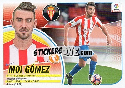 Sticker Moi Gómez (11) - Liga Spagnola 2016-2017 n. 562 - Colecciones ESTE