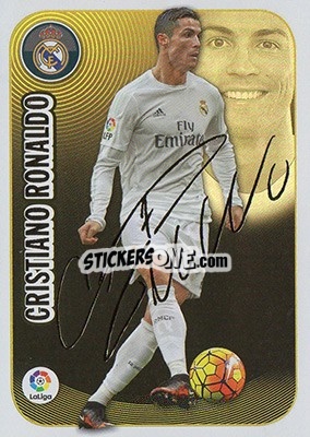 Sticker Cristiano Ronaldo (5) - Liga Spagnola 2016-2017 n. 645 - Colecciones ESTE