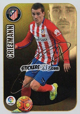 Sticker Griezmann (7) - Liga Spagnola 2016-2017 n. 647 - Colecciones ESTE