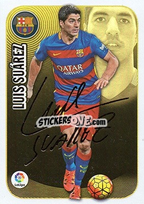 Sticker Luis Suárez (10) - Liga Spagnola 2016-2017 n. 650 - Colecciones ESTE