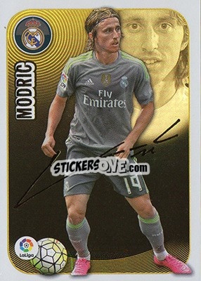 Sticker Modric (12) - Liga Spagnola 2016-2017 n. 652 - Colecciones ESTE