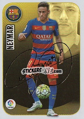 Sticker Neymar (13) - Liga Spagnola 2016-2017 n. 653 - Colecciones ESTE