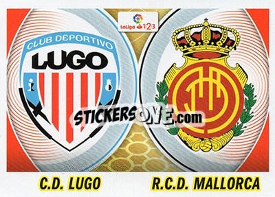 Sticker Escudos LaLiga 2 - Lugo / Mallorca (6) - Liga Spagnola 2016-2017 - Colecciones ESTE