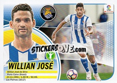 Figurina 32. Willian José (Real Sociedad)