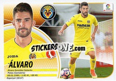Sticker 49. Álvaro (Villarreal CF)