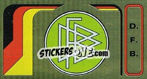 Sticker Wappen DFB - German Football Bundesliga 1982-1983 n. 413 - Panini