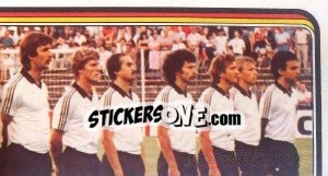 Sticker DFB-Mannschaft - German Football Bundesliga 1982-1983 - Panini