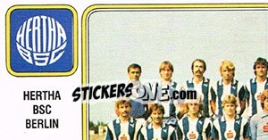 Sticker Mannschaft - German Football Bundesliga 1982-1983 n. 6 - Panini