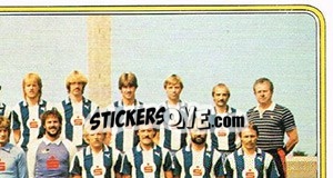 Sticker Mannschaft - German Football Bundesliga 1982-1983 n. 7 - Panini