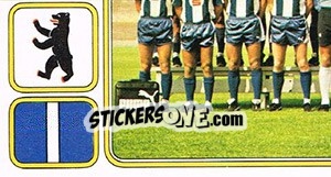 Sticker Mannschaft - German Football Bundesliga 1982-1983 n. 8 - Panini