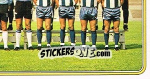 Sticker Mannschaft - German Football Bundesliga 1982-1983 - Panini