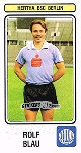 Cromo Ole Rasmussen - German Football Bundesliga 1982-1983 - Panini