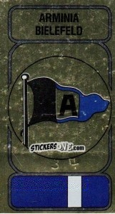 Sticker Wappen - German Football Bundesliga 1982-1983 n. 26 - Panini