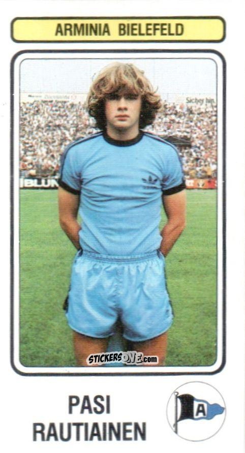 Cromo Pasi Rautiainen - German Football Bundesliga 1982-1983 n. 39 - Panini