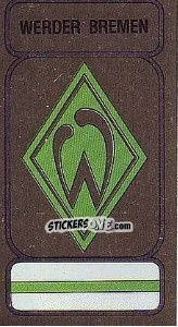 Sticker Wappen - German Football Bundesliga 1982-1983 - Panini