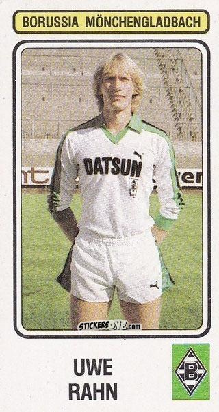 Figurina Uwe Rahn - German Football Bundesliga 1982-1983 n. 310 - Panini