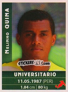 Figurina Nelinho Quina - Copa Cable Mágico 2009 - Panini