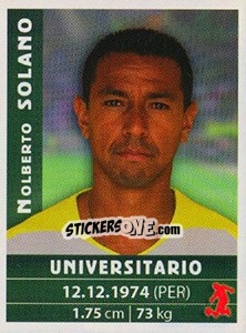 Figurina Nolberto Solano - Copa Cable Mágico 2009 - Panini