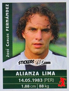 Sticker José Carlos Fernández