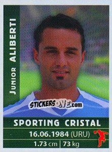 Cromo Junior Aliberti - Copa Cable Mágico 2009 - Panini