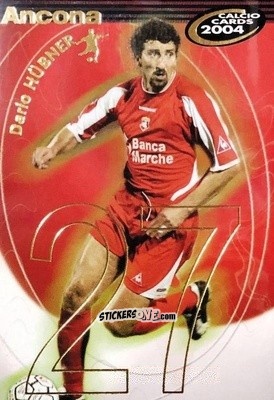 Sticker Hubner - Calcio Cards 2003-2004 n. 18 - Panini