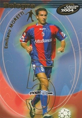 Sticker Moretti - Calcio Cards 2003-2004 n. 20 - Panini