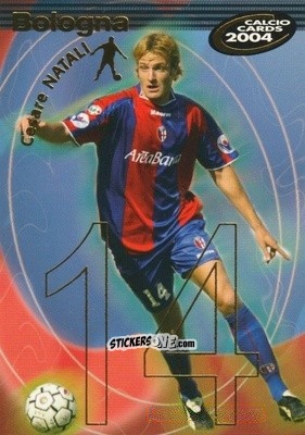 Sticker Natali - Calcio Cards 2003-2004 n. 21 - Panini