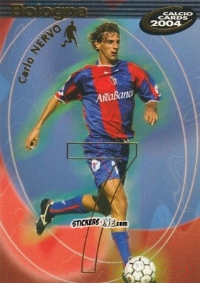 Sticker Nervo - Calcio Cards 2003-2004 n. 25 - Panini