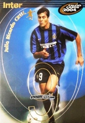 Sticker Cruz - Calcio Cards 2003-2004 n. 62 - Panini