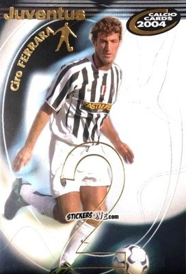 Sticker Ferrara - Calcio Cards 2003-2004 n. 65 - Panini
