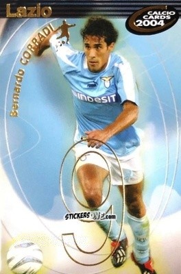 Sticker Corradi - Calcio Cards 2003-2004 n. 80 - Panini