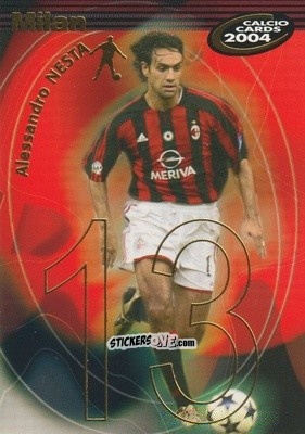 Sticker Nesta - Calcio Cards 2003-2004 n. 94 - Panini