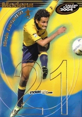 Sticker Amoruso - Calcio Cards 2003-2004 n. 107 - Panini