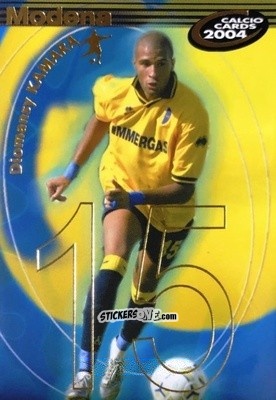 Sticker Kamara - Calcio Cards 2003-2004 n. 108 - Panini