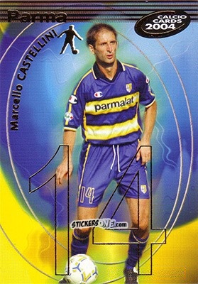 Sticker Castellini - Calcio Cards 2003-2004 n. 111 - Panini