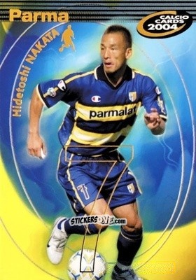 Sticker Nakata - Calcio Cards 2003-2004 n. 116 - Panini