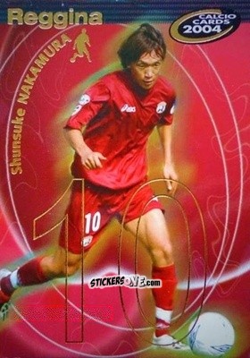 Sticker Nakamura - Calcio Cards 2003-2004 n. 133 - Panini